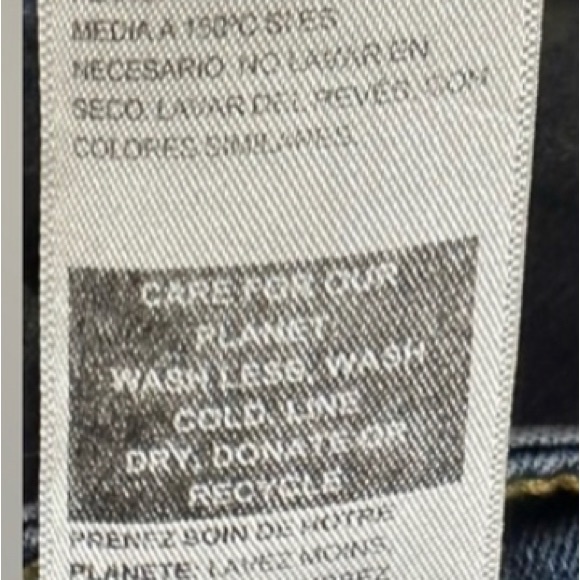 DENIZEN from Levi's - High Rise Skinny Jean - color:
Laguna - Size 14M - Picture 9 of 9